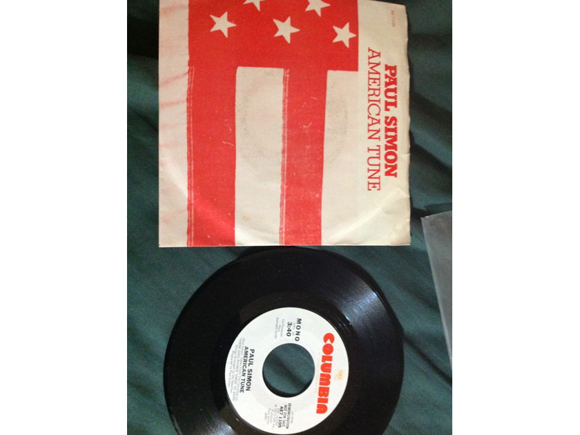Paul Simon - American Tune Promo r45 With Sleeve