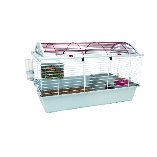 Living World Deluxe Habitat vs Gutinneen Indoor Rabbit Hutch Slant