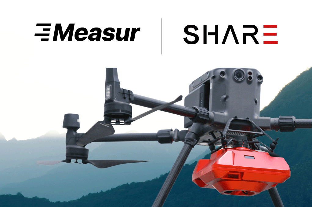 Measur & SHARE UAV partnership for Drones