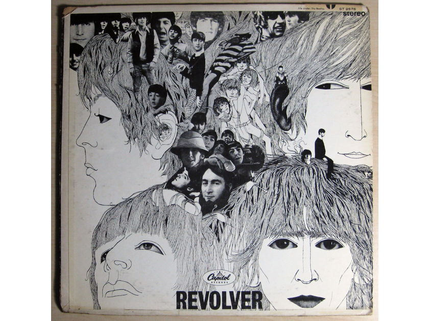 The Beatles - Revolver - 1966 Scranton PA First Press Capitol ST 2576