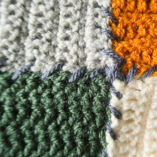 Crochet Beginner Block Blanket