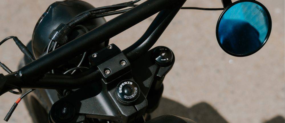 Super73 handlebars