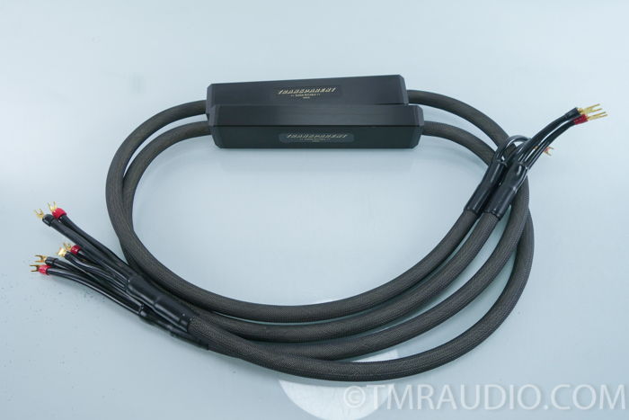 Transparent Super BiCable Speaker Cables; 8' Pair (1302)