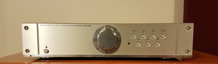 Musical Fidelity A3.2 Integrated Amplifier.
