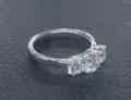 Shop diamond trilogy three stone rings - Pobjoy Diamonds