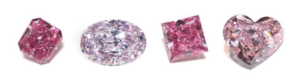Pink diamonds - Pobjoy Diamonds