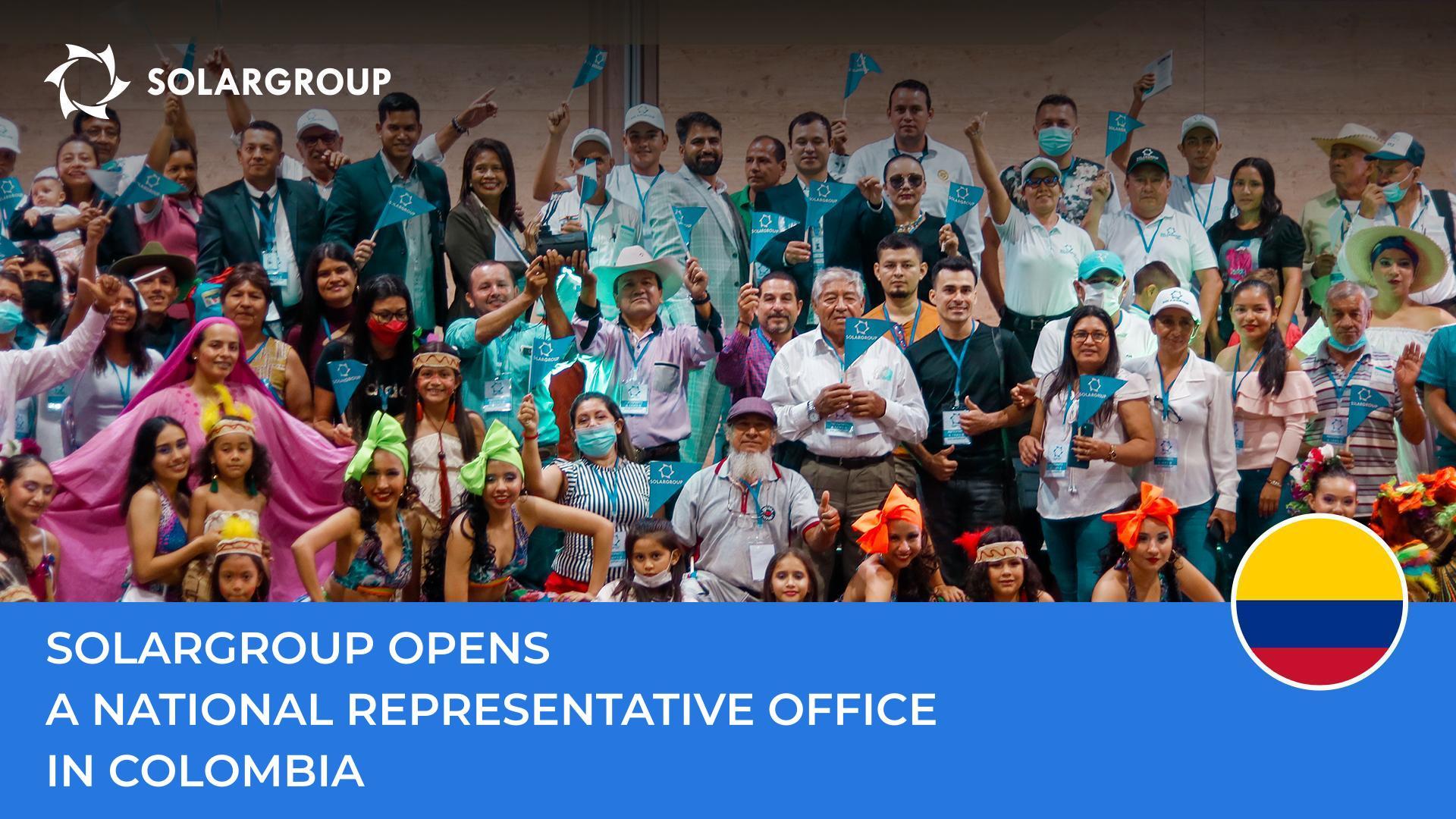 SOLARGROUP opens a national representative office in Colombia