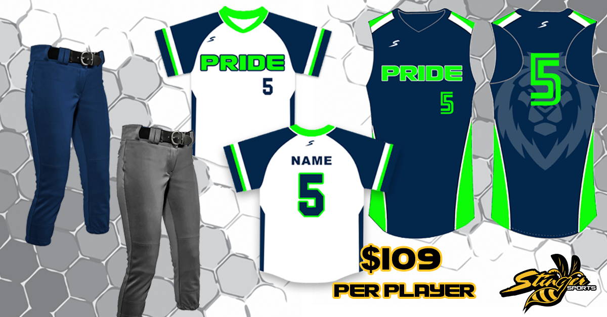 Custom Softball Uniforms – Stinger Sports