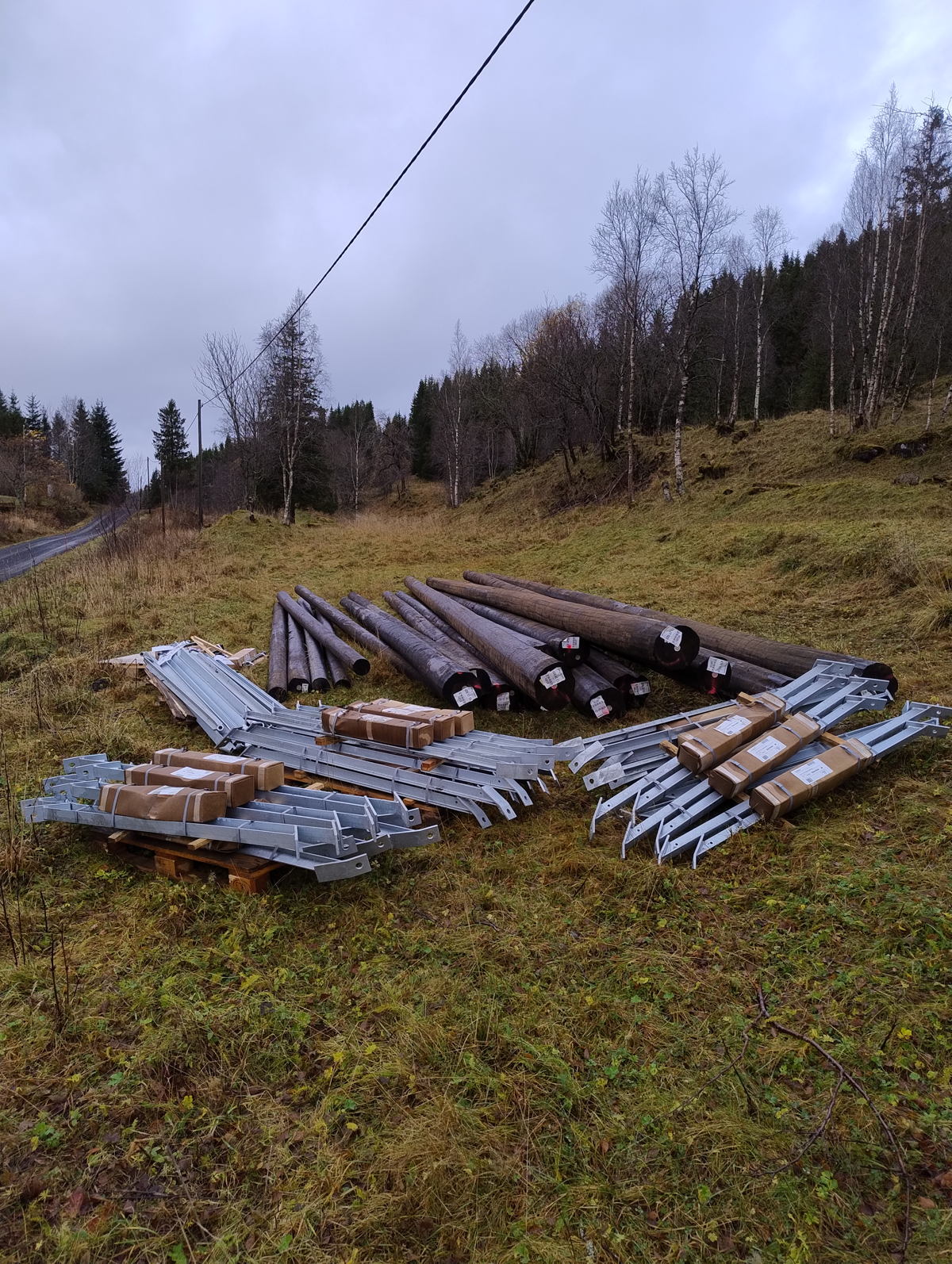 Landstrøm forflåte