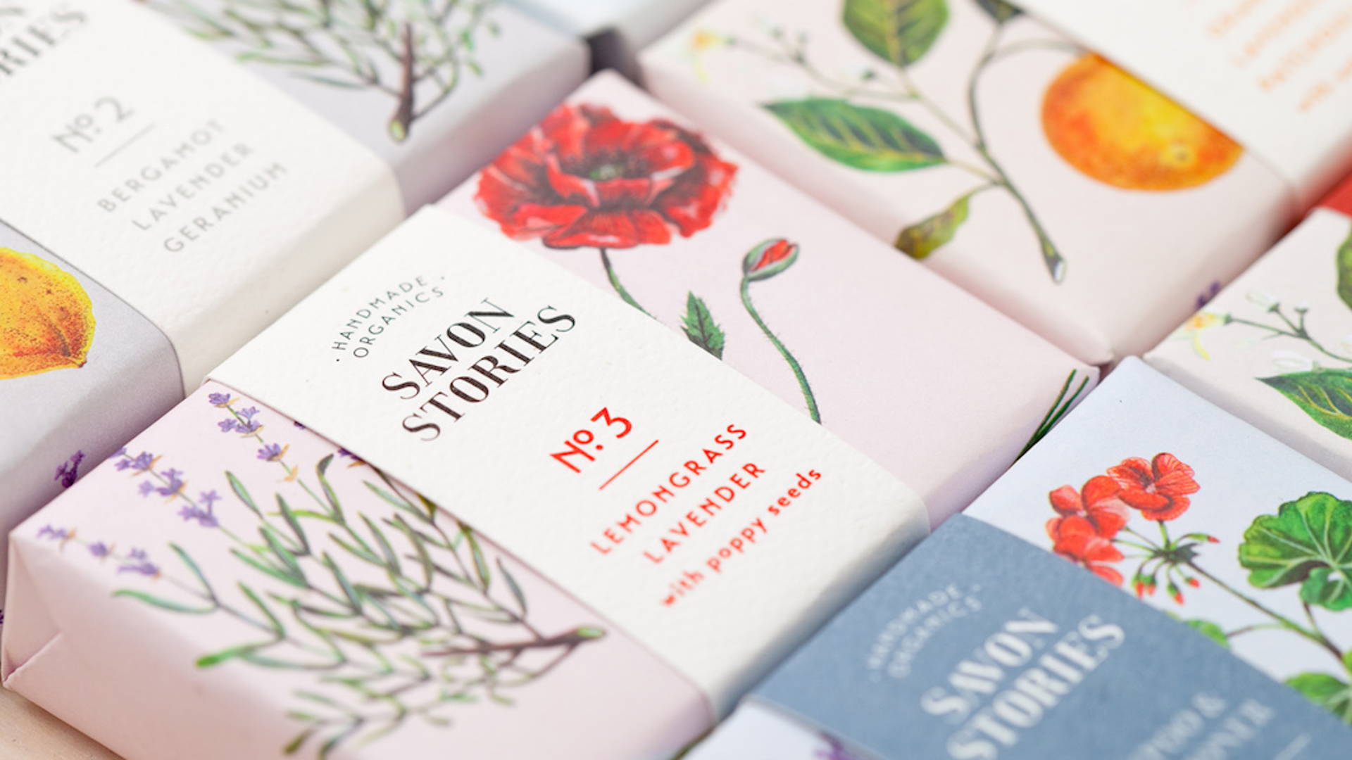 Savon Stories | Dieline - Design, Branding & Packaging Inspiration