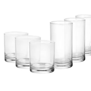 MAINSTAYS 12PC TENNYSON DRINKWARE SET