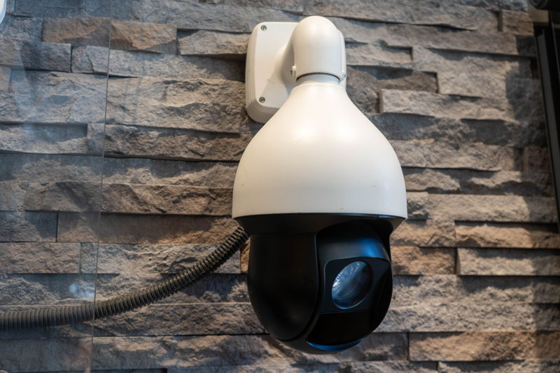Installation d'une caméra de vidéosurveillance