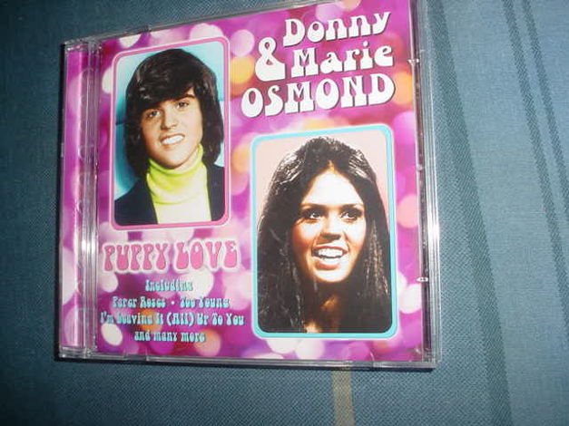 Donny & Marie Osmond - puppy love  cd UK