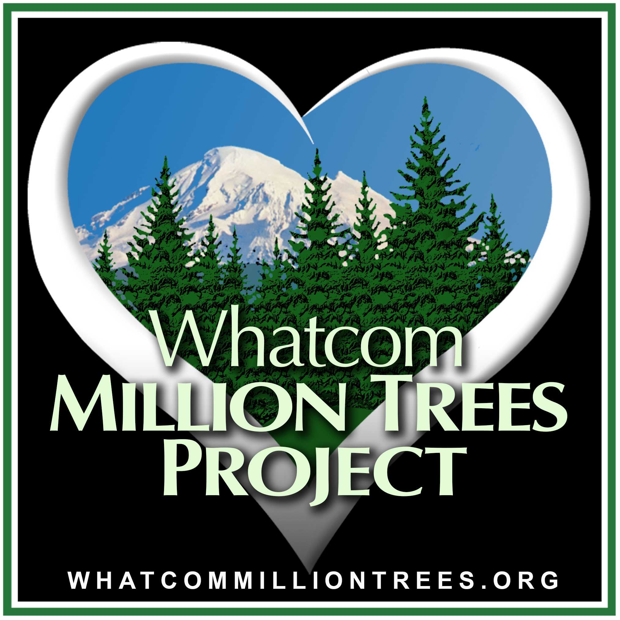 Whatcom Million Trees Project logo.