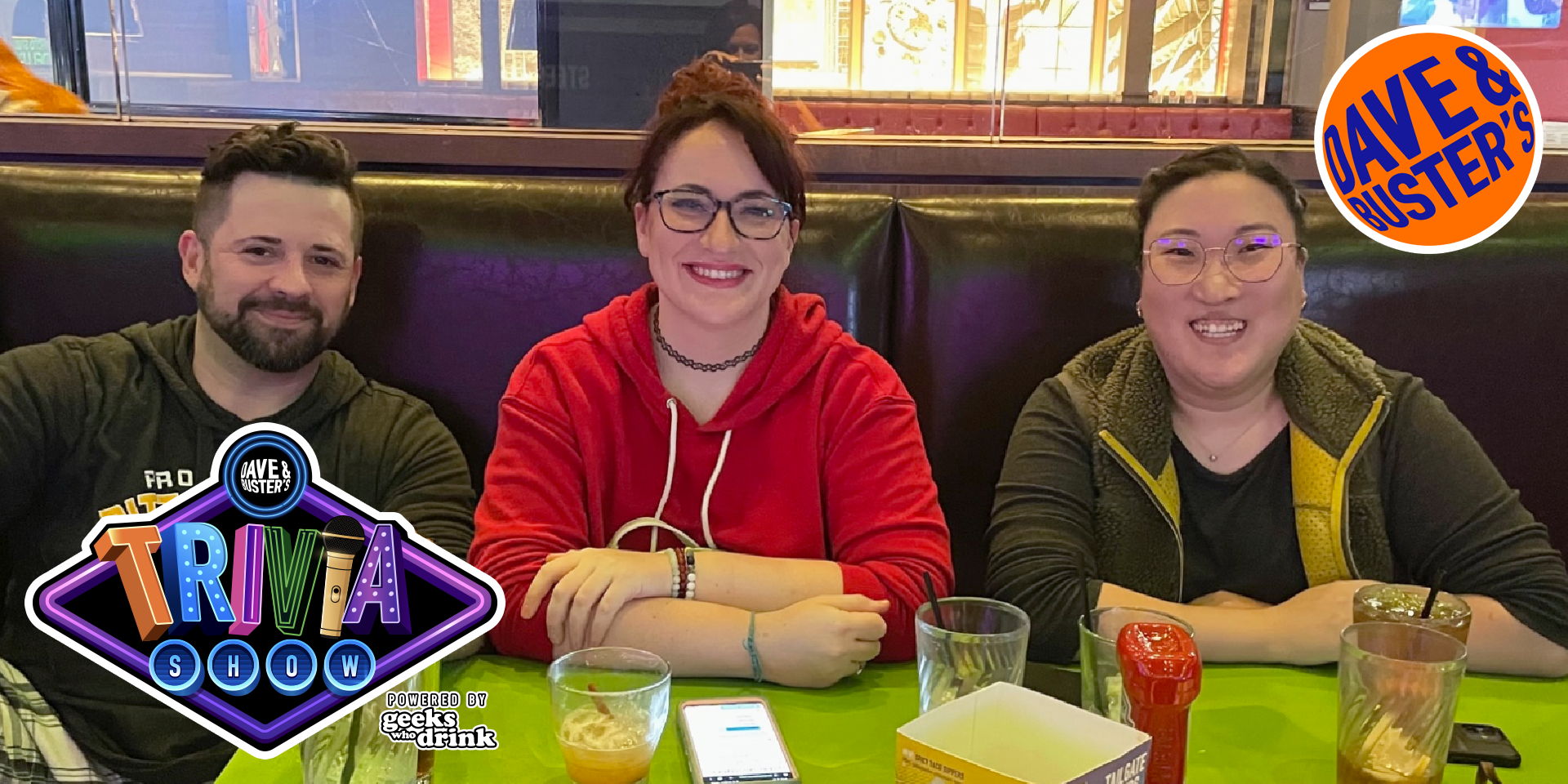 Geeks Who Drink Trivia Night at Dave and Buster's - Salt Lake City promotional image