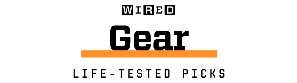 WIRED Gear Logo - Life-Tested Picks