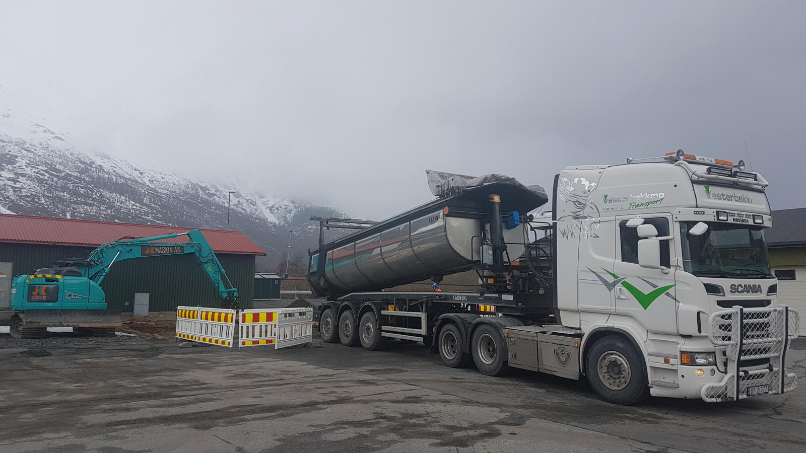 Asfaltering uteområder — Mosjøen — Torsjon-prosjekt
