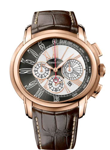 Millenary Chronograph Pink Gold / Brown