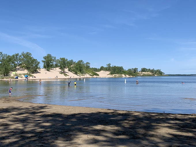 Paddleboarding spots recommend: Sandbanks Provincial Park, Ontario
