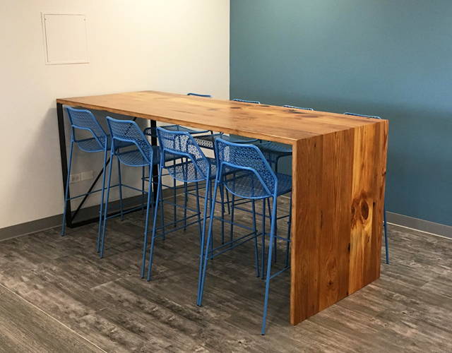 wood dining table for home and office