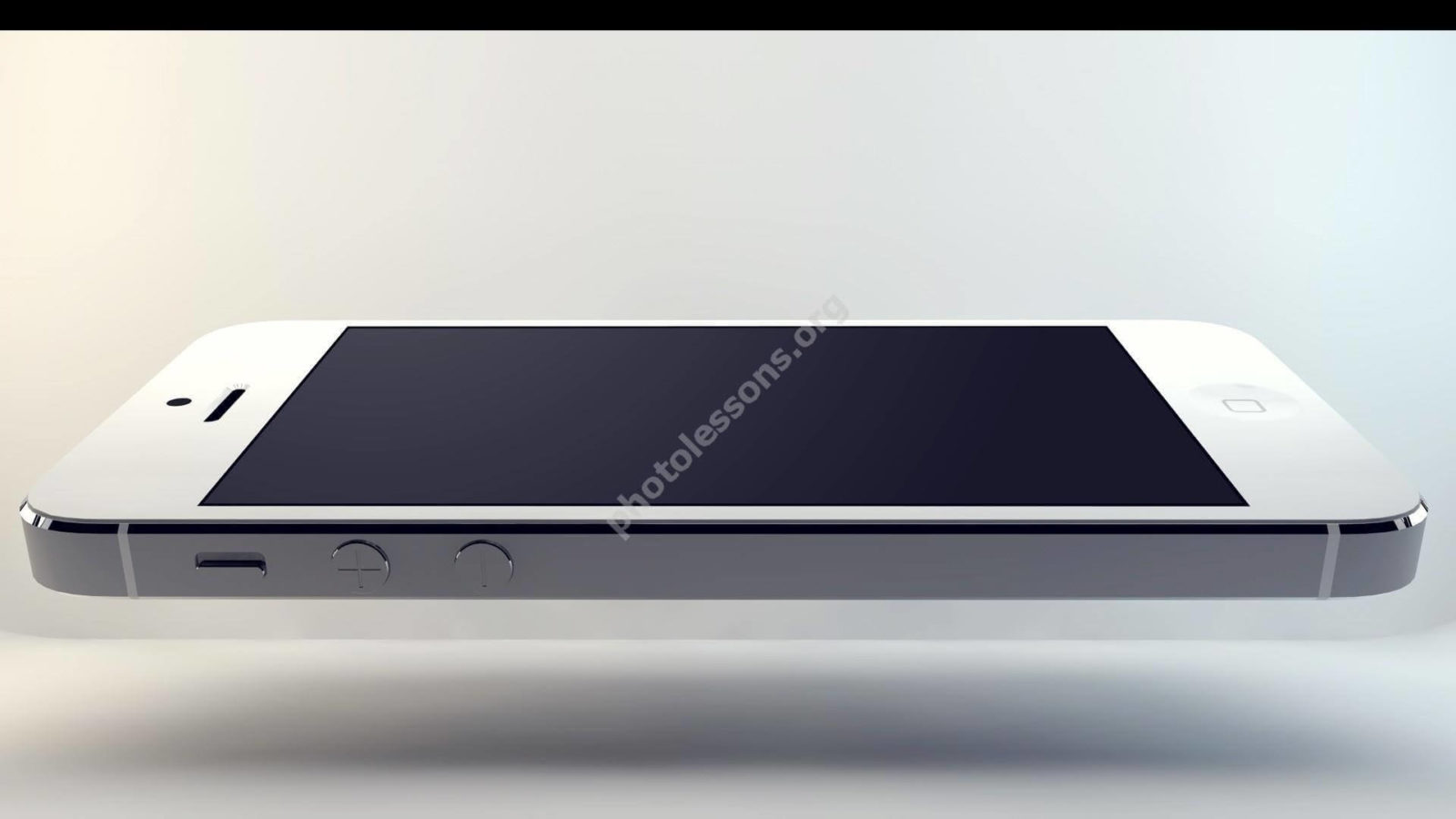 Парящий iPhone в Фотошоп - скачать PSD исходник