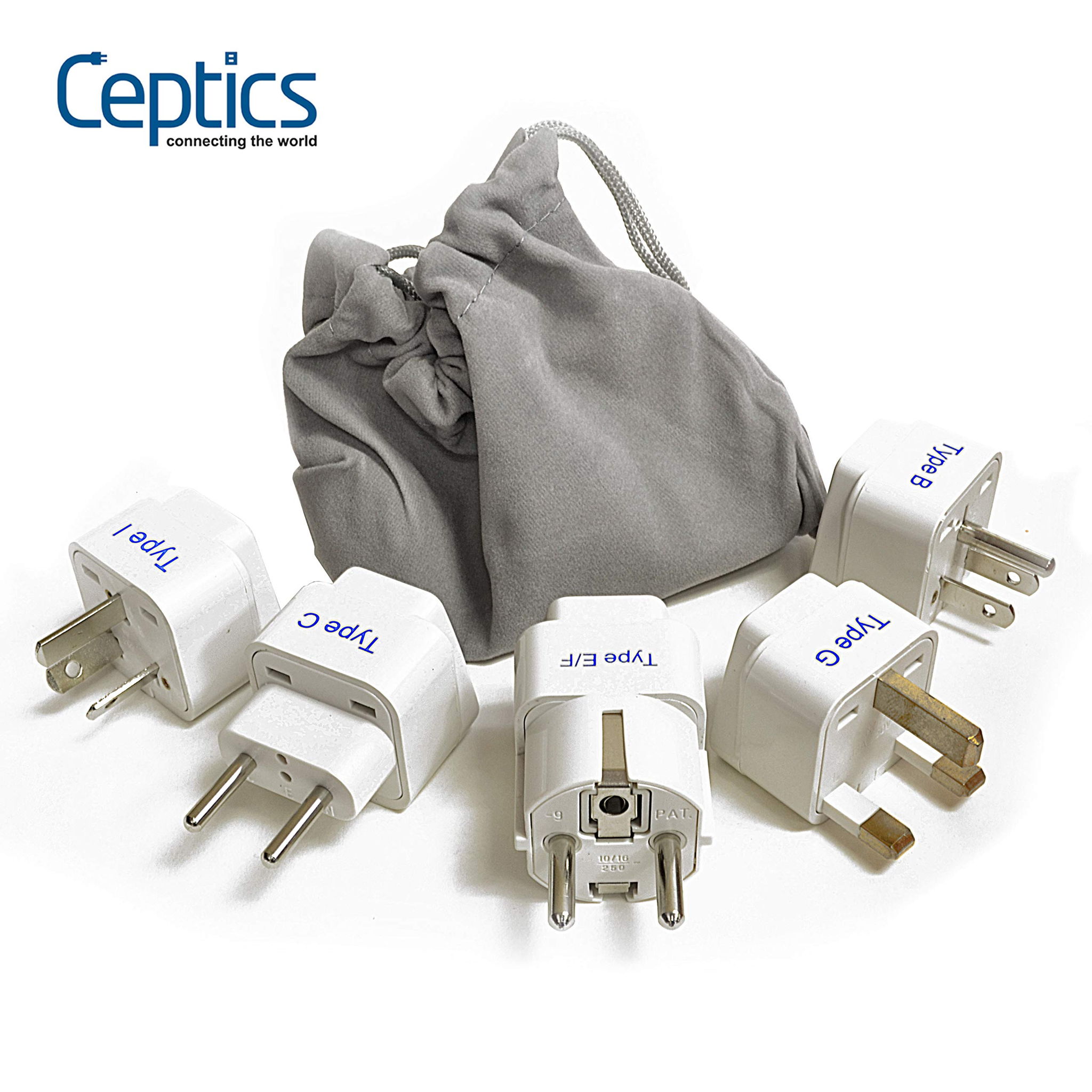 Newvanga Travel Adapter vs Ceptics International Worldwide Adapter Plug