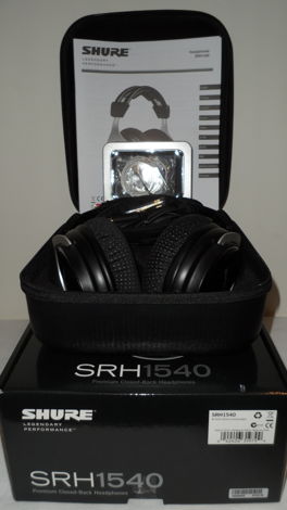 Shure SRH1540 Headphones with Silver Plated Cable