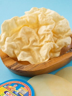 Fried Papadum - Southeast Asian Recipes - Nyonya Cooking