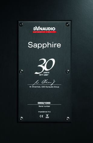 Dynaudio Sapphire - Exclusive Blue Edition 12 Months No...