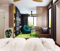 zcube-designs-sdn-bhd-contemporary-minimalistic-modern-malaysia-selangor-bedroom-study-room-3d-drawing