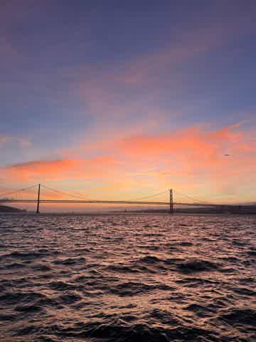 See magic colours in the sky