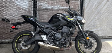 2024 KAWASAKI Z650 ABS motorcycle for rent near Honolulu, HI