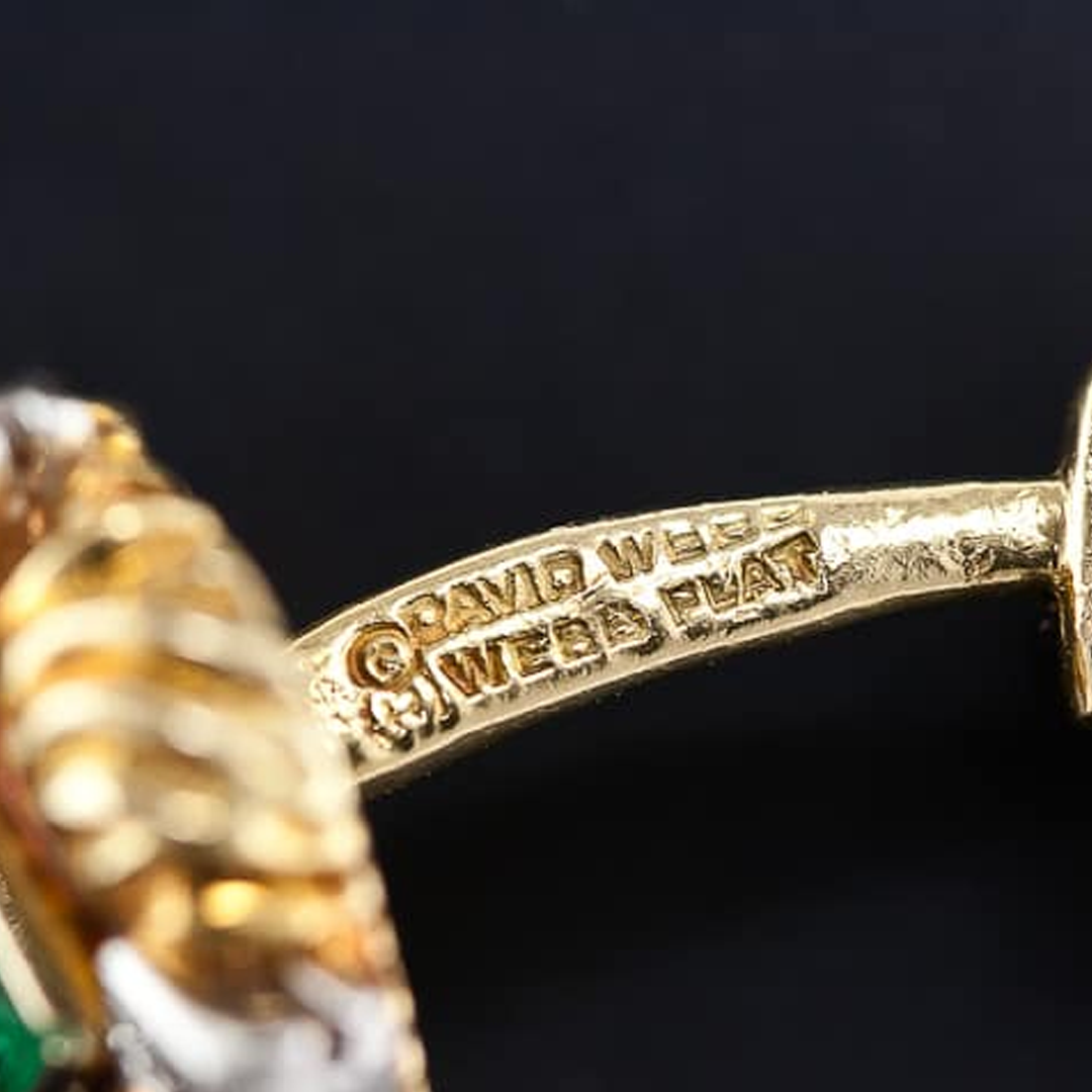 David Webb Signature, 1948–Present jewelry maker's mark