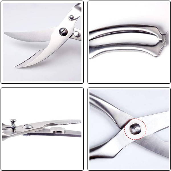 Kitchen scissors stainless steel
