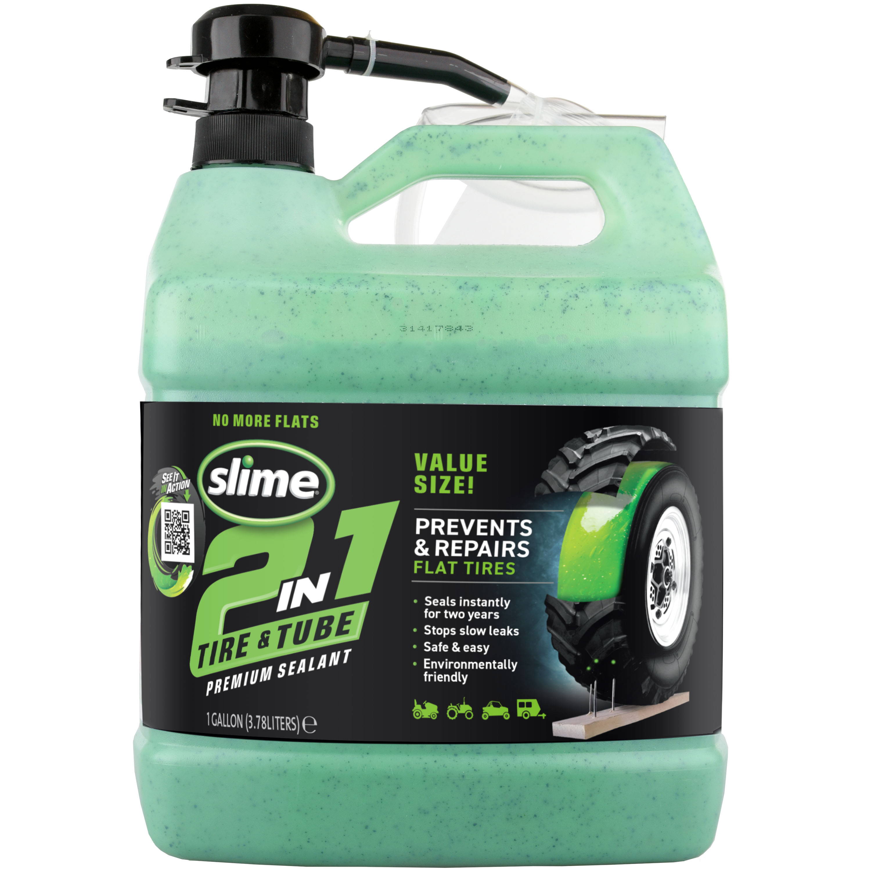 Slime 2-in-1 Tire & Tube Sealant 1 Gallon