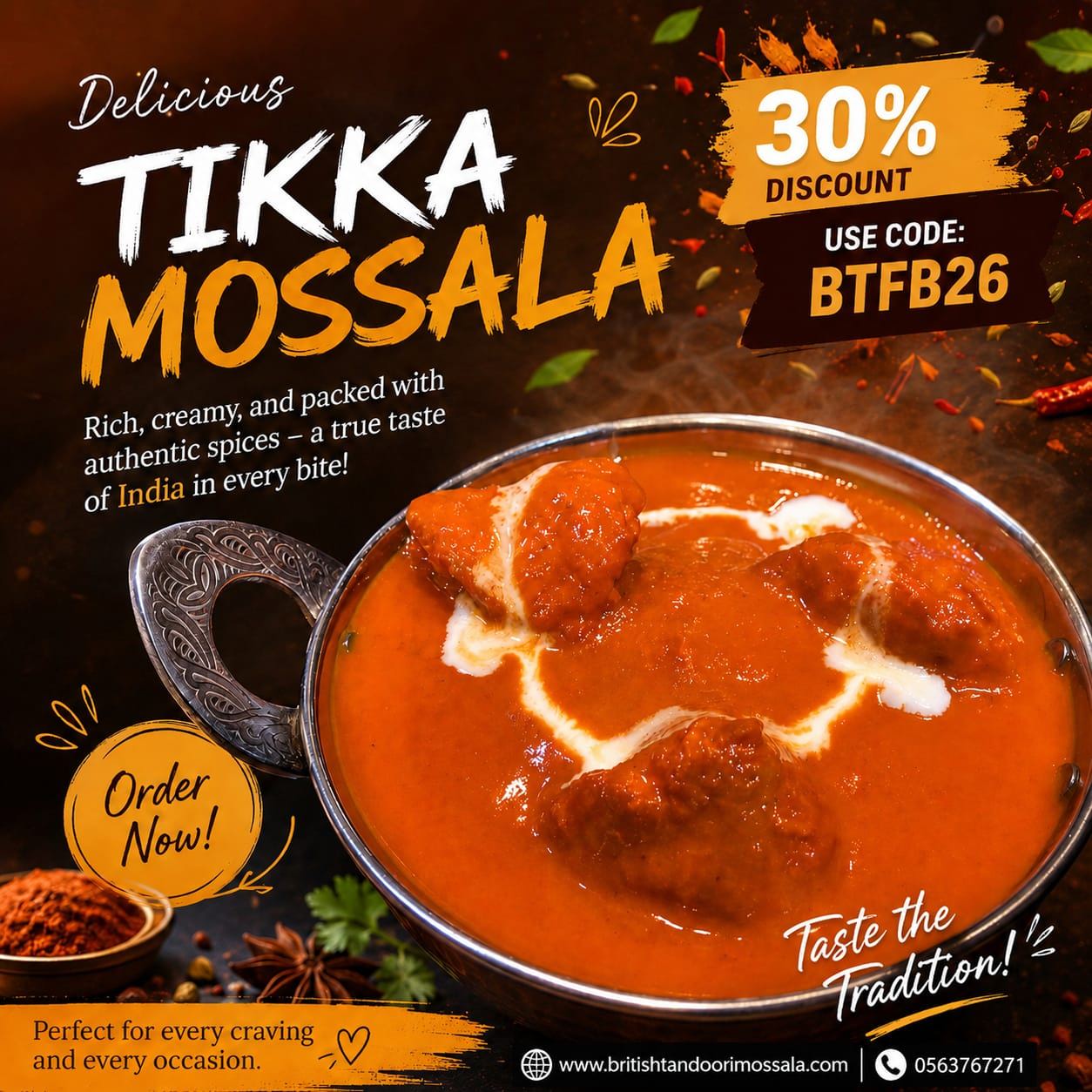 Logo - British Tandoori Mossala