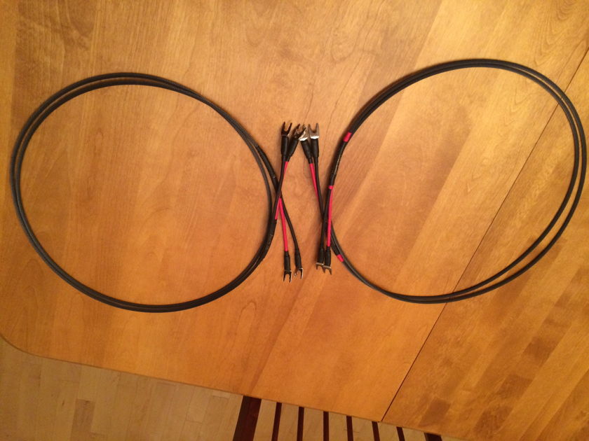 Audience AU-24 SE 2.5M Speaker Cables - Spades