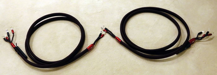 AudioQuest Redwood Speaker Cable 12 foot biwire pair
