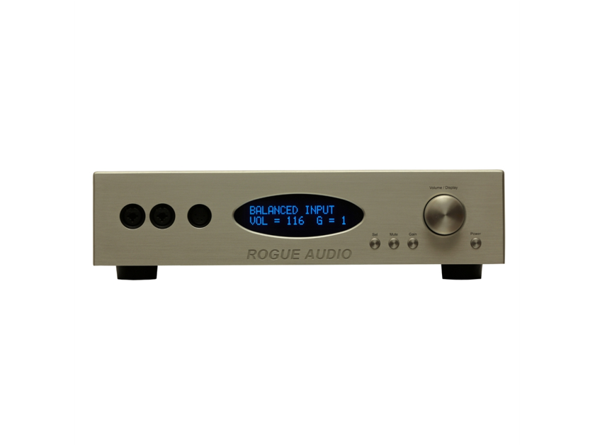 Rogue Audio  RH5  Amplifier In Silver as new