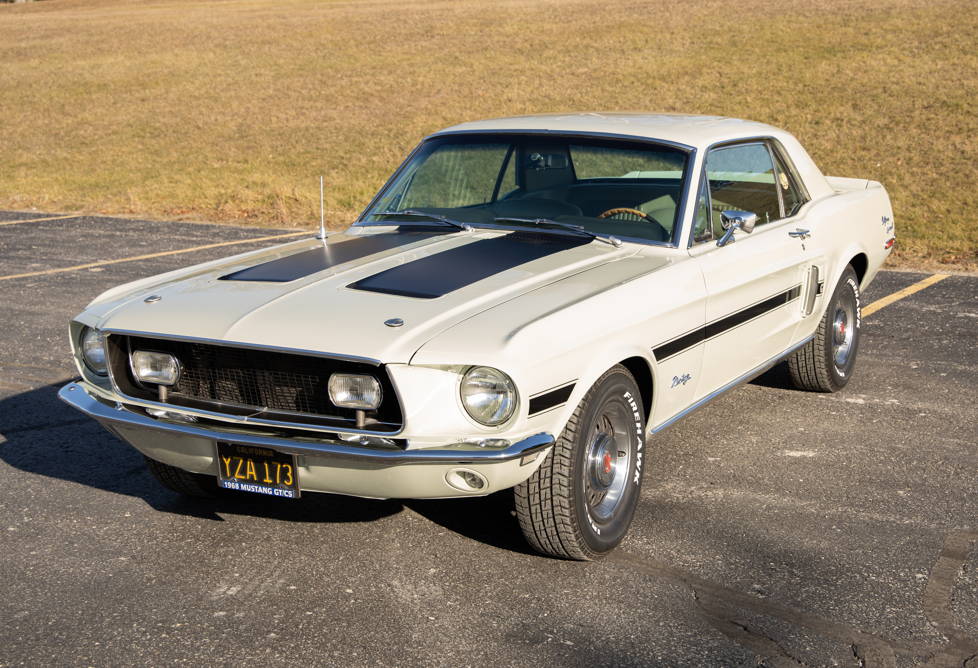 1968 ford mustang gtcs vehicle history image 1