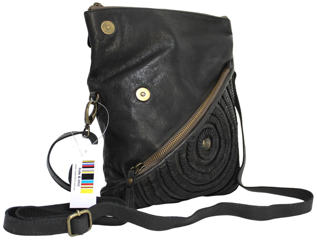 Quality Full Grain Leather Shoulder Bag - Image 8