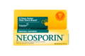 Image of a commercial package of Neosporin antibiotic ointment for dogs, humans, etc.