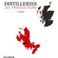 Carte localisation de la distillerie écossaise Talisker