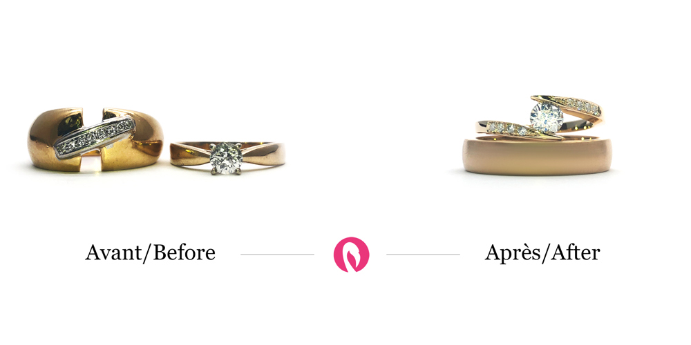 transformer bague or blanc en or jaune transformer bague or blanc en or jaune
