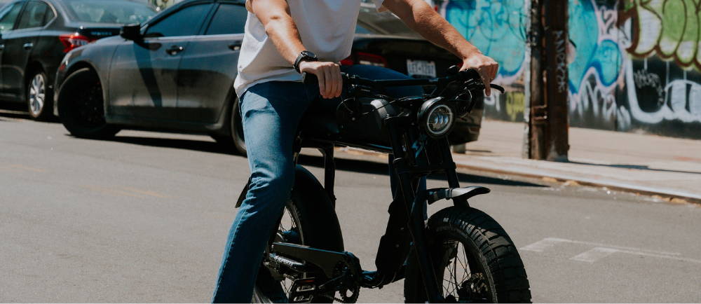 Super 73 e-Bike on a road