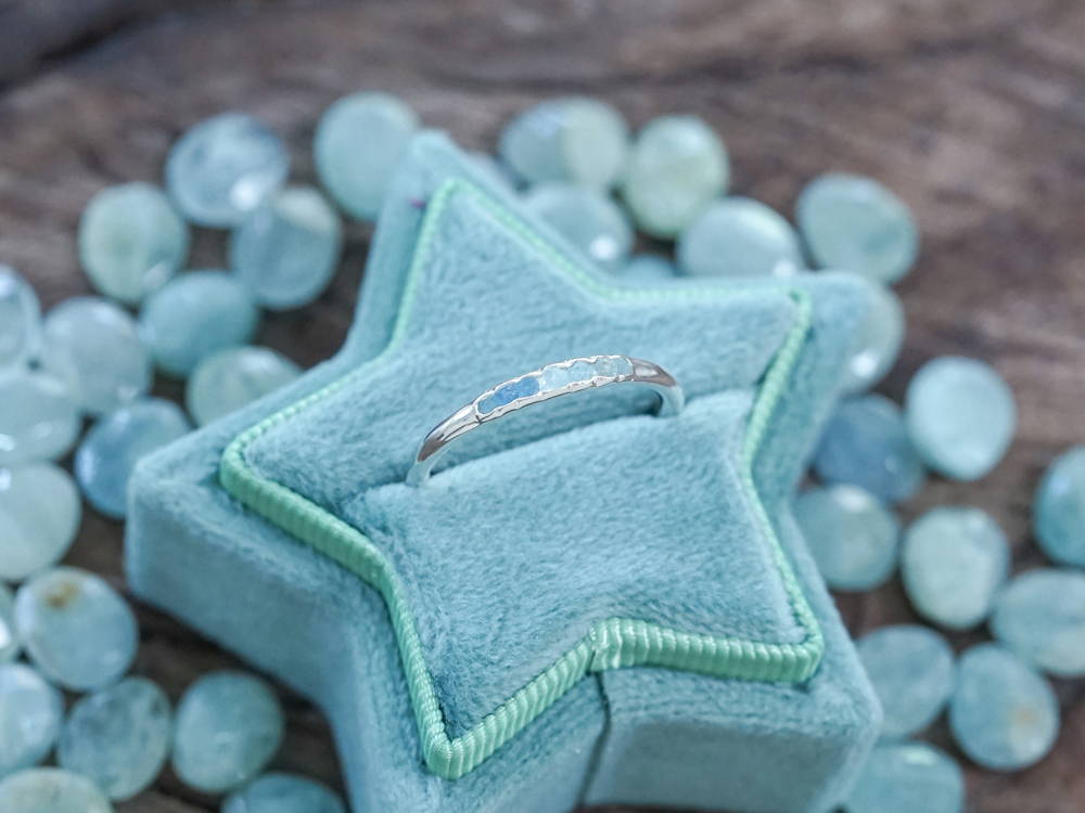 aquamarine hidden gems in silver
