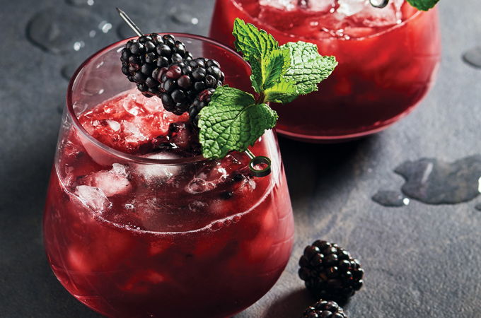 Mocktail à la mûre