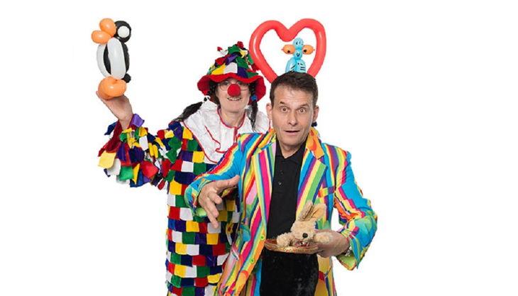 zauberer minimax luftballon clowns