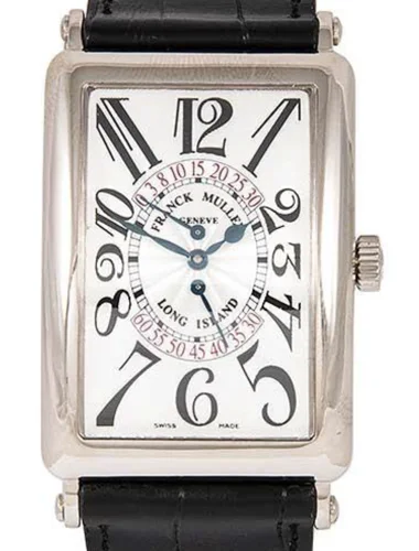 Franck Muller Long Island White Gold White Dial