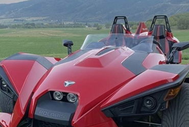 2015 POLARIS SLINGSHOT motorcycle for rent near Eden, UT